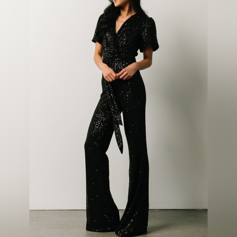 Glasgow Sequin Jumpsuit Baltic Born